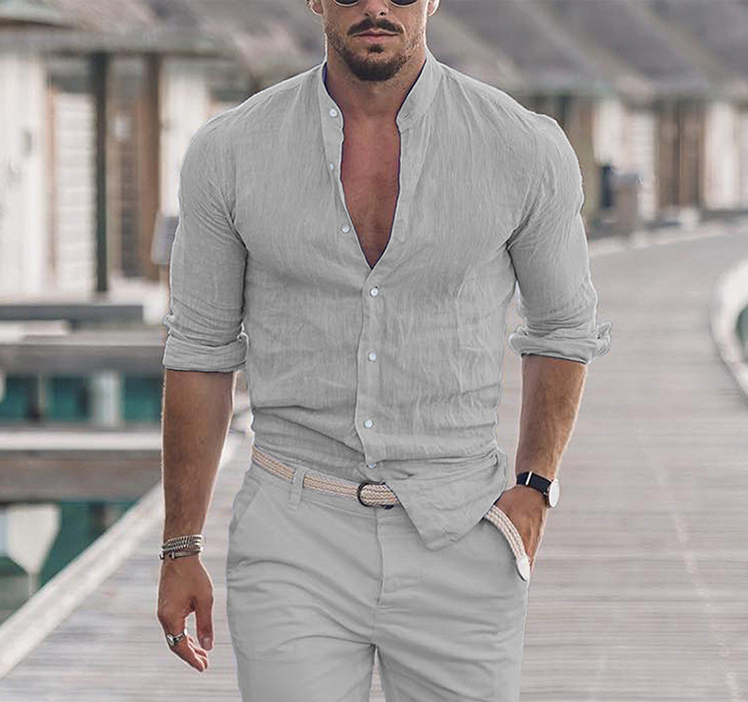 DiSandro Clothing: Men's Casual Cotton Shirt