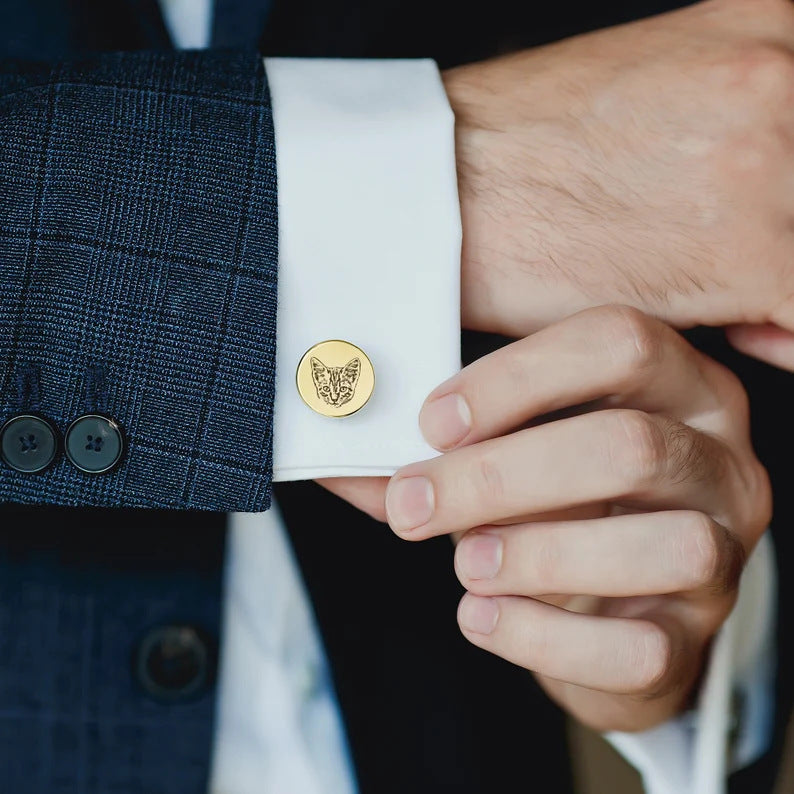 Pet Commemorative Cufflinks
