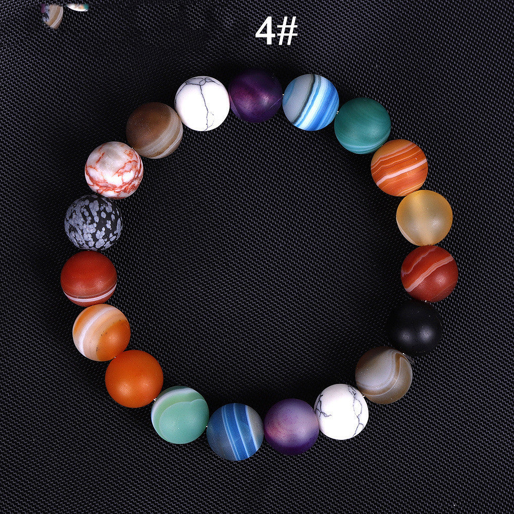 DiSandro Clothing: Natural Stone Solar System Bracelet