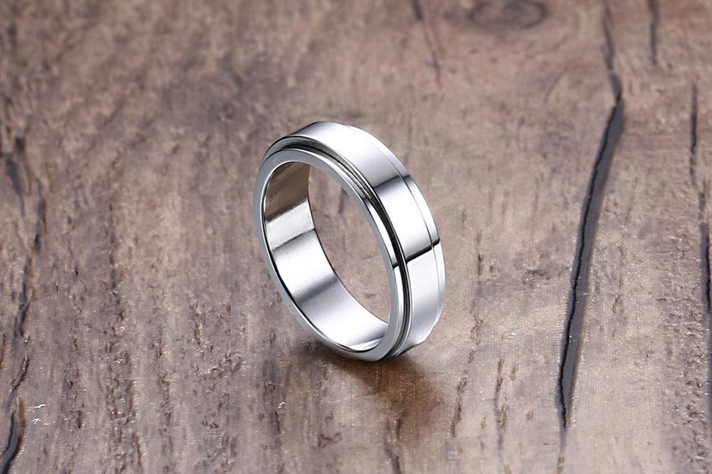 DiSandro Clothing: Rotatable Stainless Steel Rings