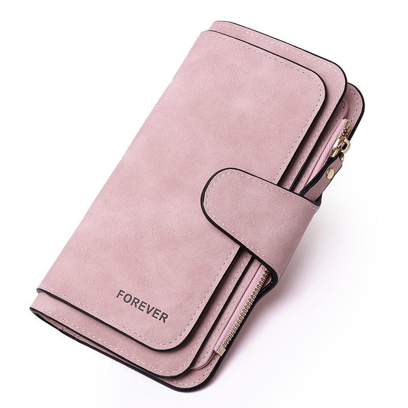 DiSandro Clothing: Women's Vegan Leather Trifold Fold Wallet