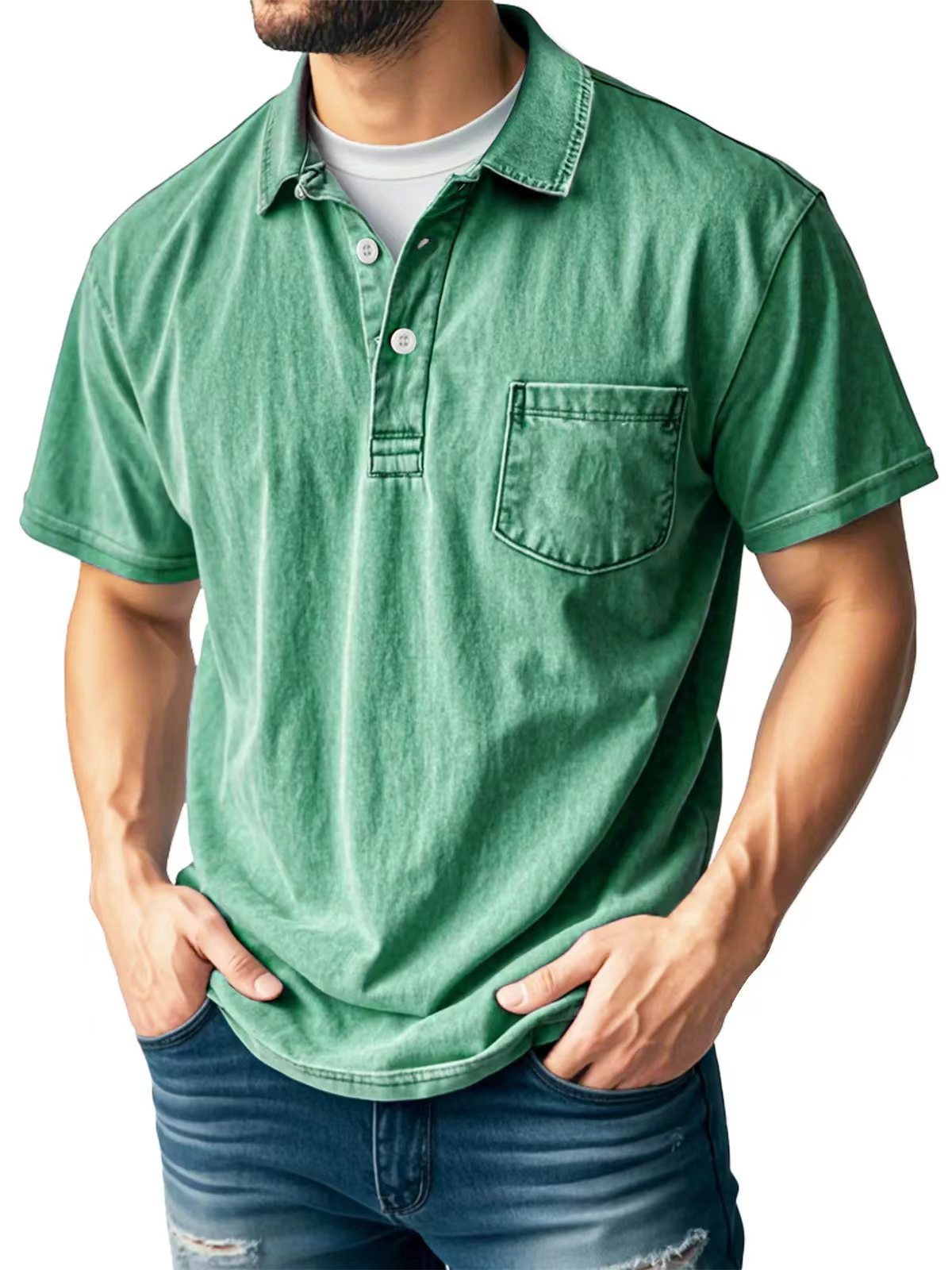 DiSandro Clothing: Men's Classic Pullover Polo Shirt