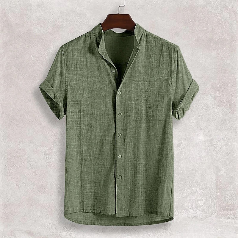 DiSandro Clothing Men’s Short Sleeve Cotton Cardigan