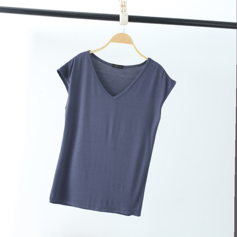 DiSandro Clothing: Women's V-Neck Modal T-Shirt