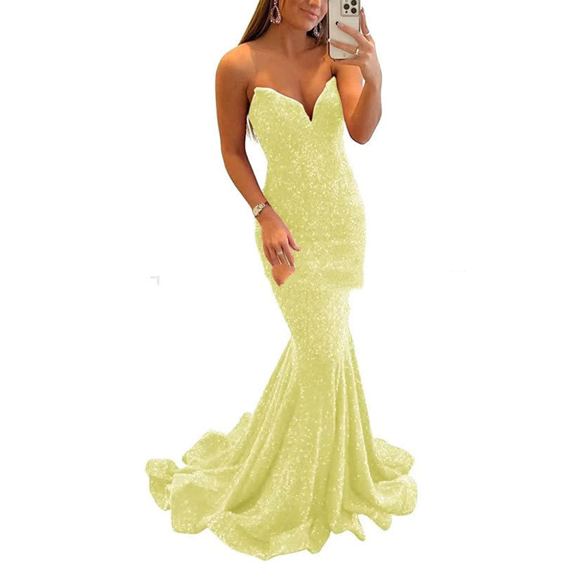 The Rosalina Series 3 - Sequined Mermaid Evening Gowns