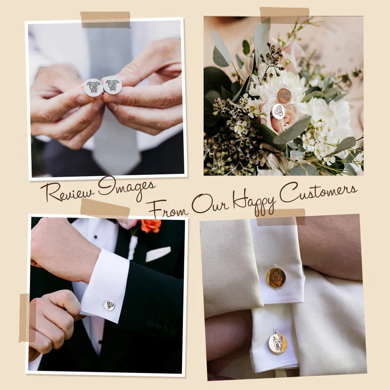 Pet Commemorative Cufflinks