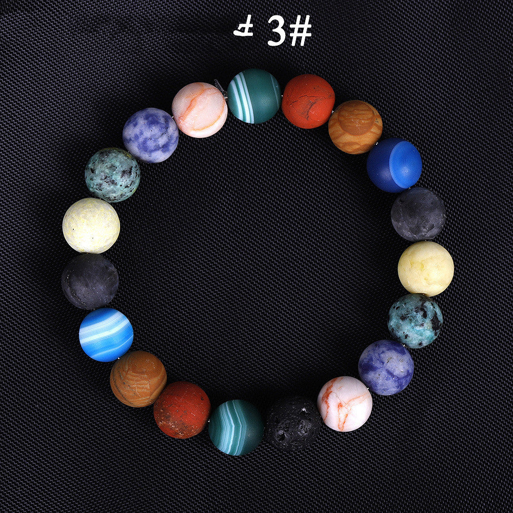 DiSandro Clothing: Natural Stone Solar System Bracelet
