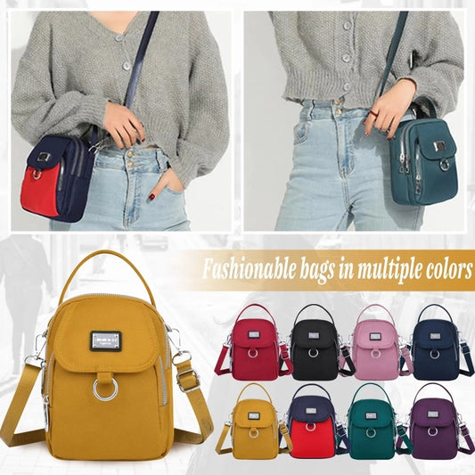 DISandro Clotihng: Women's Vegan Leather Casual Crossbody Bag