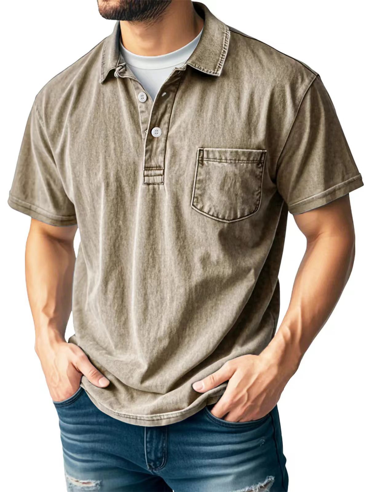 DiSandro Clothing: Men's Classic Pullover Polo Shirt