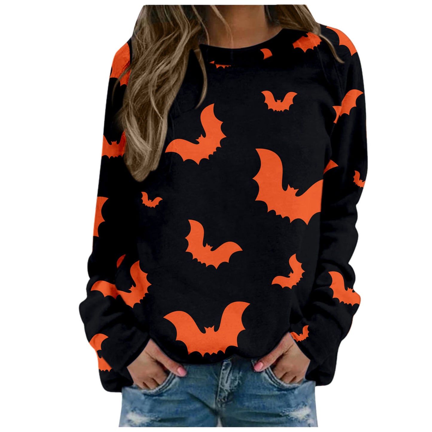 DiSandro Clothing: Women’s Halloween Print Sweatshirt