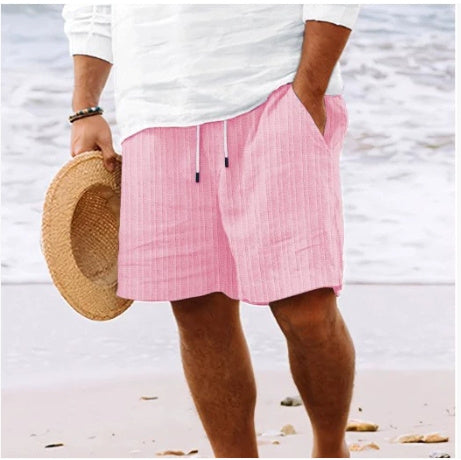 DiSandro Clothing: Men's Stripe Drawstring Shorts