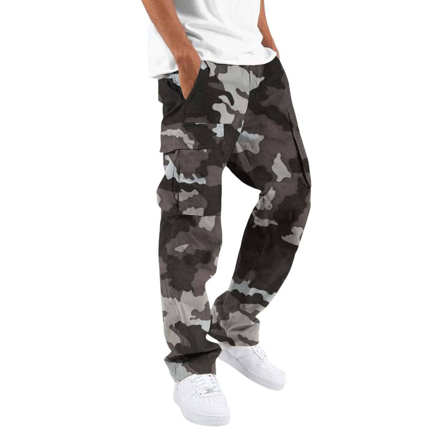 DiSandro Clothing: Men’s Loose Fit Camouflage Trousers / Pants