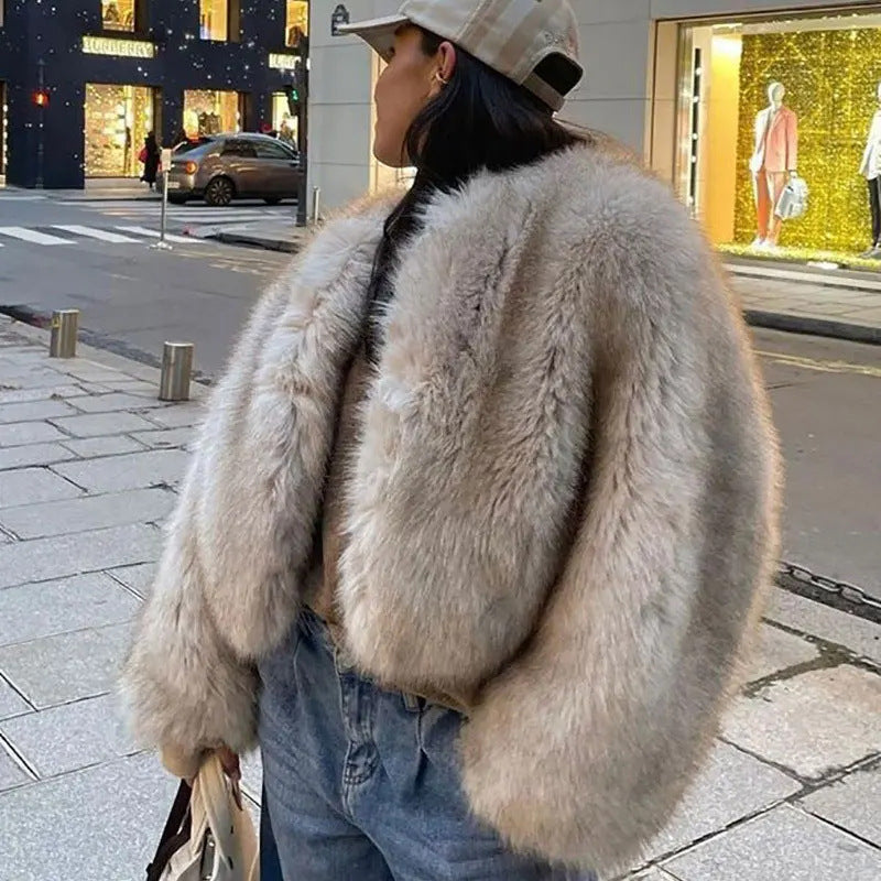 DiSandro Clothing: Women's Faux Fur Coat